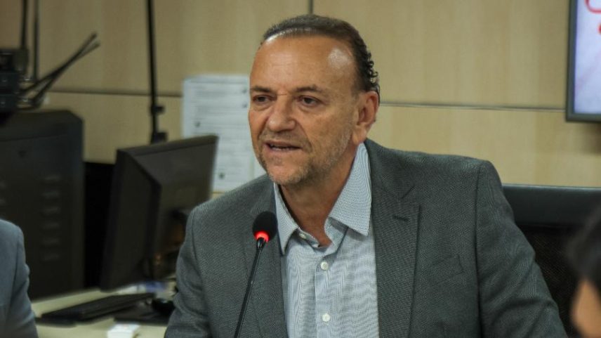 O presidente do PT, Edinho Silva