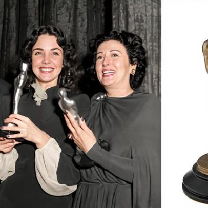 A estatueta do Oscar já foi feita de gesso?