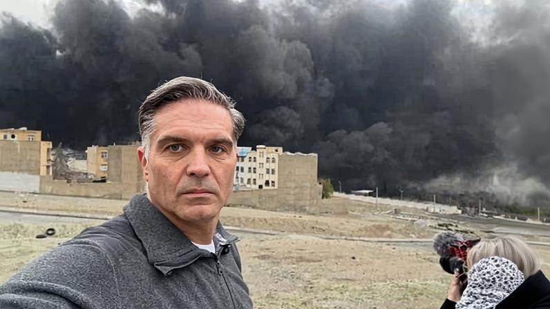 Fred Pleitgen and Claudia Otto report from Tehran's Shahran oil depot on 8 March.