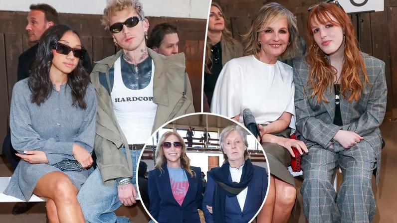 MGK attended the Stella McCartney fall/winter 2026 fashion show with his 16-year-old daughter Casie Baker.