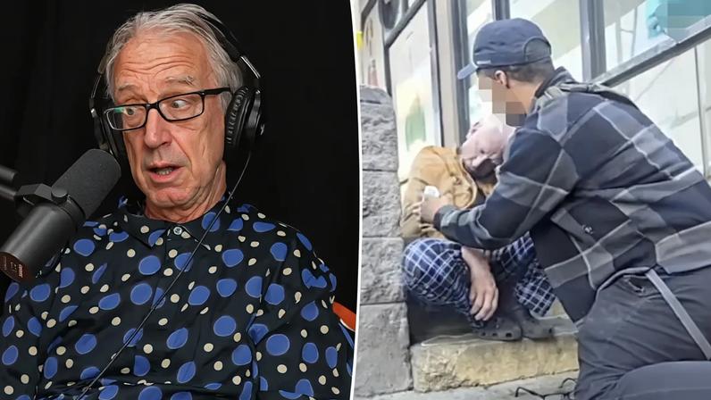 Andy Dick (pictured here during “Howie Mandel Does Stuff”) discovered “five to seven holes” in his brain following the overdose he suffered in December.