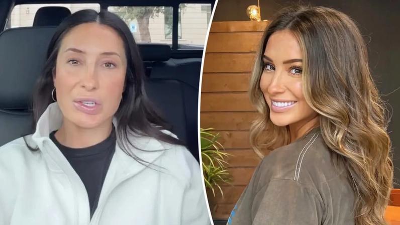 Bristol Palin gave an update on her facial paralysis via social media Monday (as seen above).
