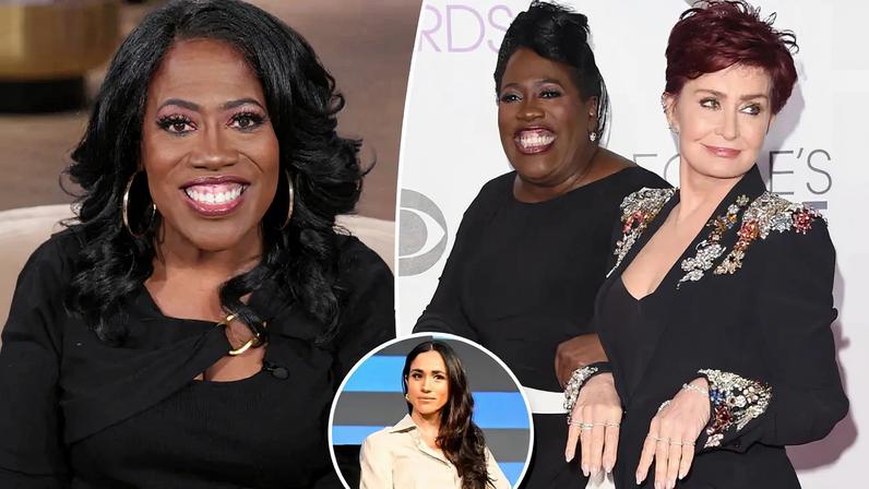 Sheryl Underwood (pictured here on “The View” on Tuesday) has extended an olive branch to Sharon Osbourne five years after their blowup fight on “The Talk.”