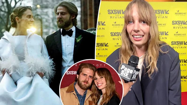 Maya Hawke (seen above at SXSW 2026) gushed over her “best friend,” Christian Lee Hutson, a month after their surprise wedding.