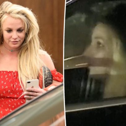 Britney Spears é vista pela primeira vez desde prisão por DUI
