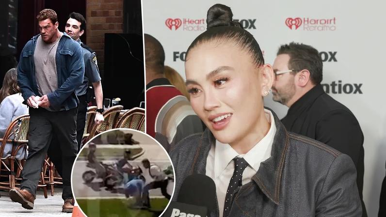 “Reacher” star Agnez Mo exclusively told Page Six that she’s on co-star Alan Ritchson’s side after his viral fight with his neighbor.
