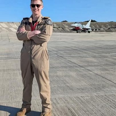 Piloto da RAF faz história ao derrubar drones iranianos