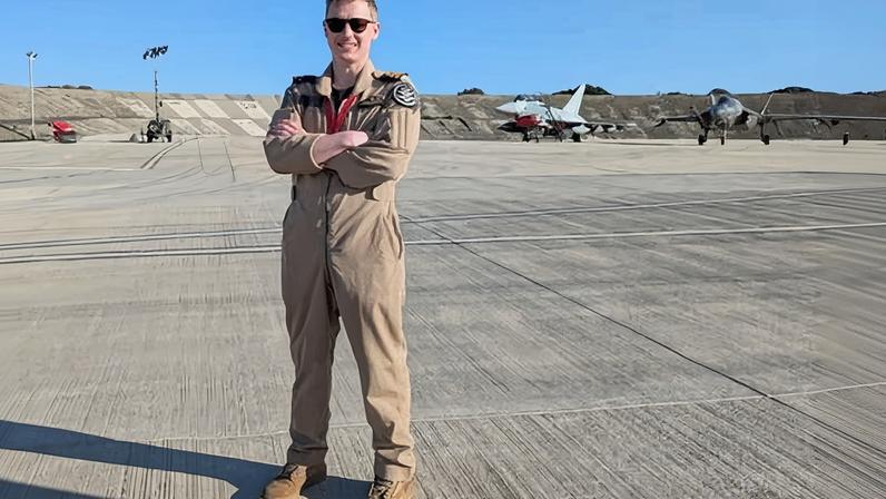 Piloto da RAF faz história ao derrubar drones iranianos