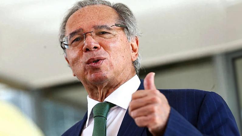 O ex-ministro Paulo Guedes também esconde informações – Imagem: Marcelo Camargo/ABR