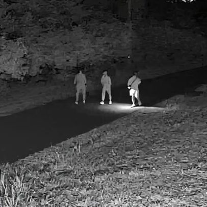 Câmeras mostram três homens perto do reduto onde Baghsarian ficou cativo