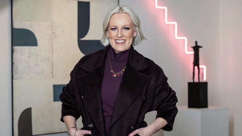 Presenter Steph McGovern will guide the amateur dealers in “spotting breakthrough artists” and securing sales BBC/Stellify