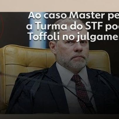 Análise do caso Master pela Segunda Turma do STF pode colocar Toffoli no julgamento