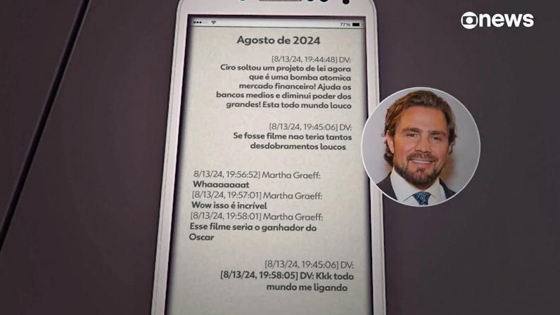 Em mensagens, Vorcaro celebra emenda do senador Ciro Nogueira que favorecia o Banco Master