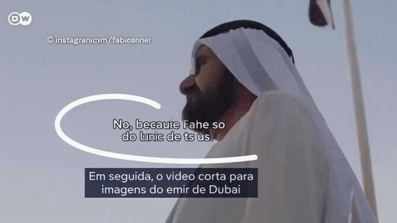 Influenciadores sobre segurança de Dubai geram críticas nas redes