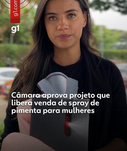 Câmara aprova venda de spray de pimenta para mulheres acima de 16 anos