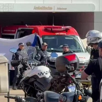 Bolsonaro chega a hospital após passar mal durante Papudinha