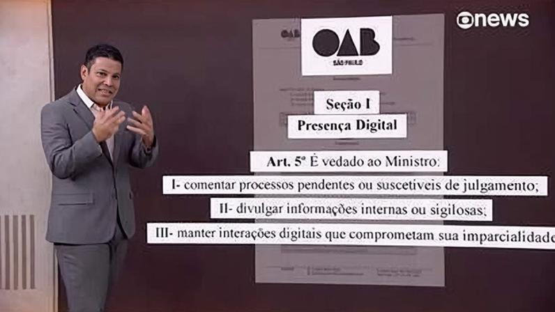 OAB-SP propõe código de ética digital para ministros do STF