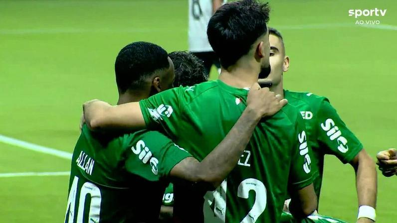 Gol de Jhon Arias pelo Palmeiras