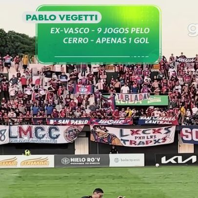 Vegetti, artilheiro brasileiro em 2025, tem início discreto no Paraguai