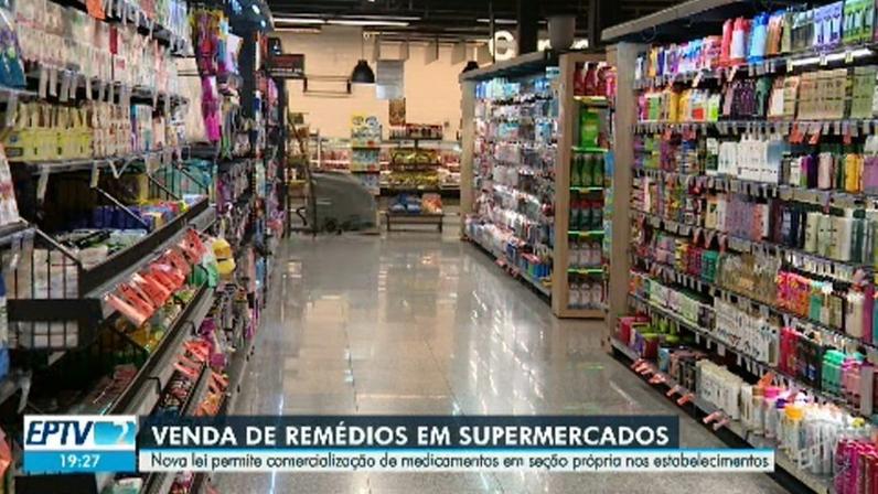 Governo federal sanciona lei que permite farmácias e drogarias dentro de supermercados