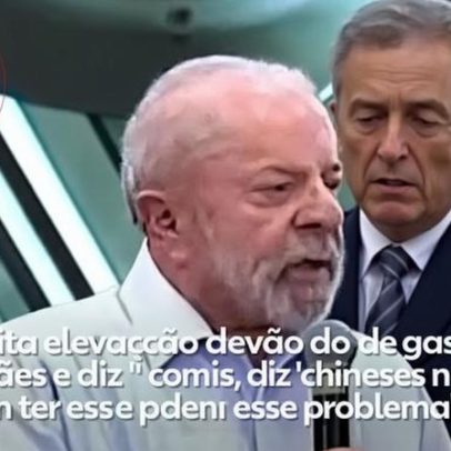 Lula cita aumento de gastos com cães e diz que chineses não devem ter problema