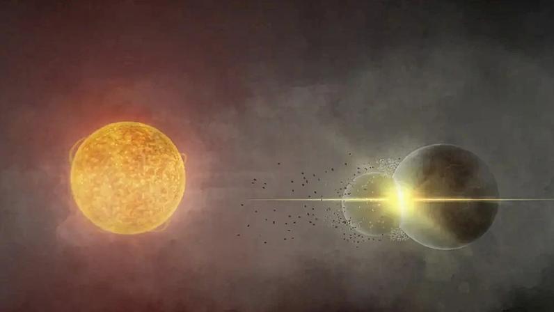 Astrônomos veem colisão entre dois planetas ao redor de estrela solar