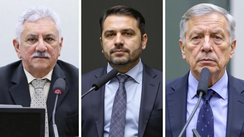 Os deputados do PL Bosco Costa, Josimar Maranhãozinho e Pastor Gil. Fotos: Agência Câmara