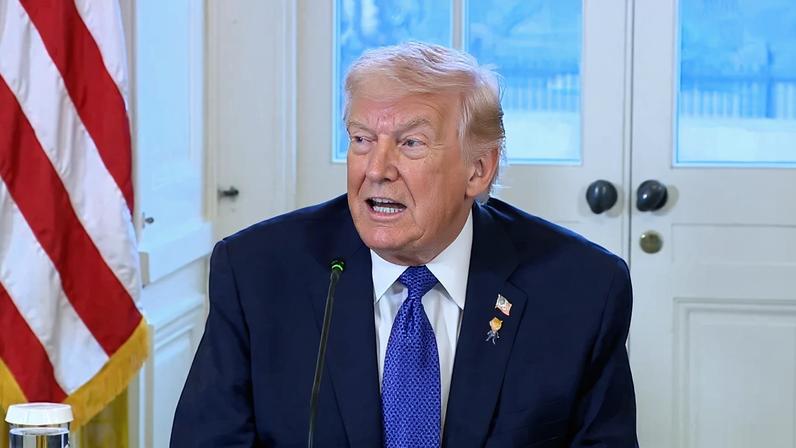 Presidente dos EUA, Donald Trump, fala sobre a rendição do Irã em rede social.