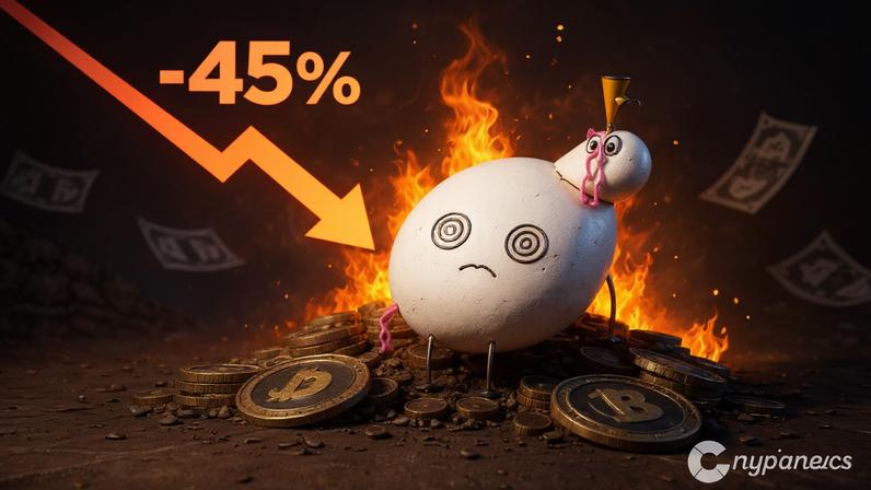 PIPPIN cai 45% e US$200 milhões somem do valor de mercado; traders miram nova meme coin