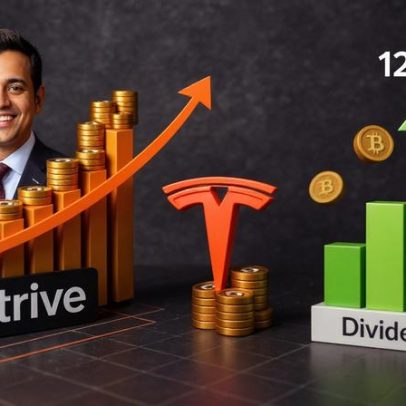 Strive supera a Tesla em Bitcoin e aumenta dividendos da SATA para 12,75%