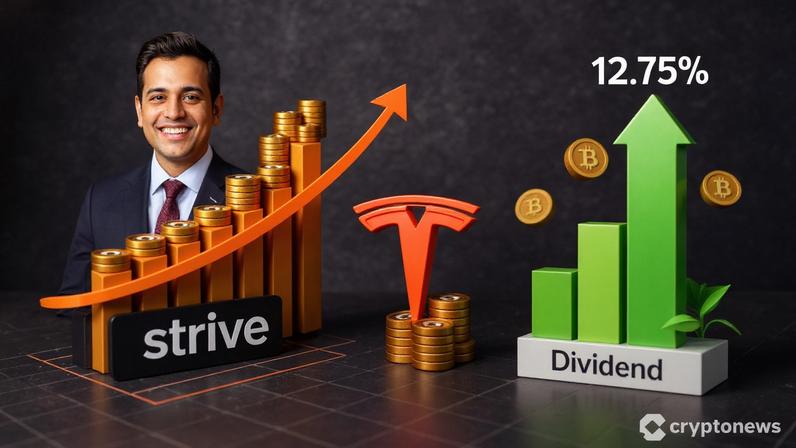 Ramaswamy Strive just passed Tesla on the corporate Bitcoin leaderboard with 13,310 BTC, and $500 million in shelf offerings.