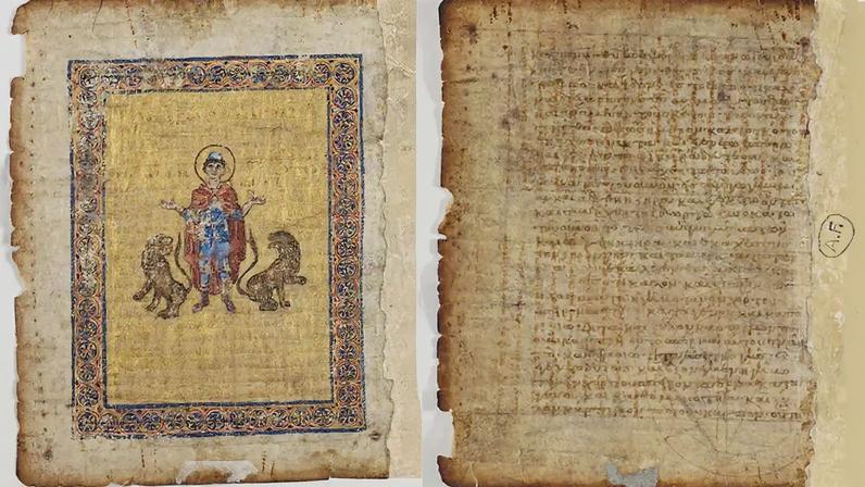 Página perdida de manuscrito de Arquimedes é redescoberta na França