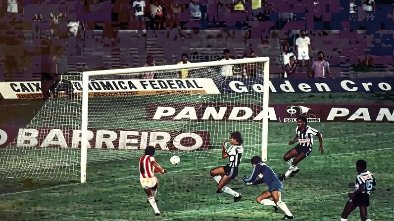 Bangu ganhou do Botafogo na final da Taça Rio de 1987 (Foto: Acervo Bangu A.C.)