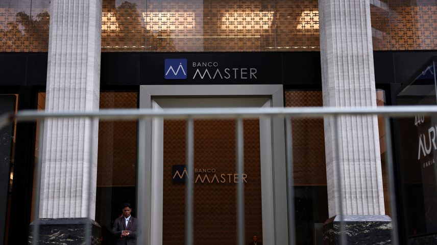 Sede do Banco Master na Faria Lima, em SP — Foto: Reuters/Amanda Perobelli
