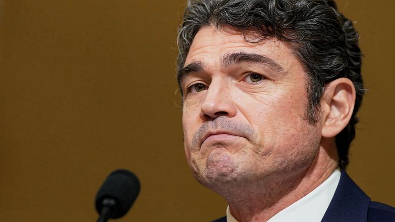 National Counterterrorism Center Director Joseph Kent attends a House Homeland Security hearing entitled