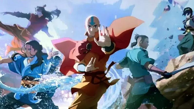 Imagem promocional de Avatar: A Lenda de Aang