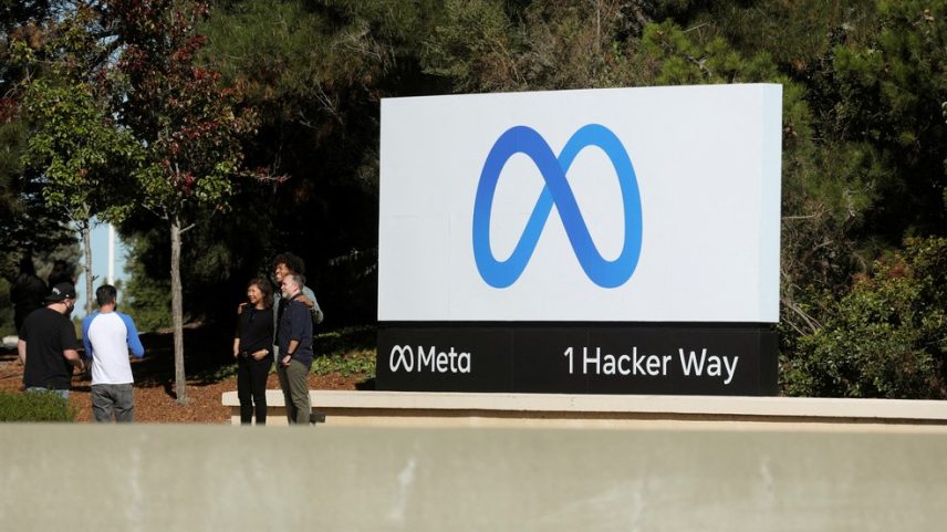 Escritório da Meta em Menlo Park, Califórnia, Estados Unidos — Foto: REUTERS/Nathan Frandino