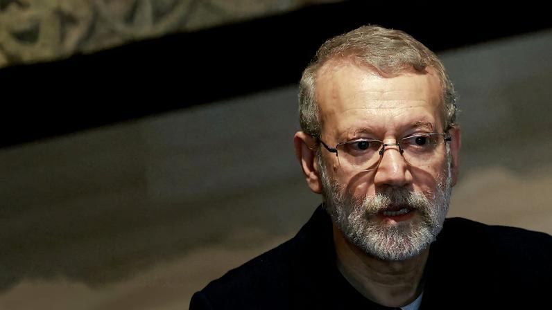Ali Larijani 15/11/2024 REUTERS/Thaier Al-Sudani