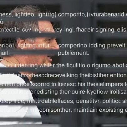 Bolsonaro em prisão domiciliar com tornozeleira e proibição de celular