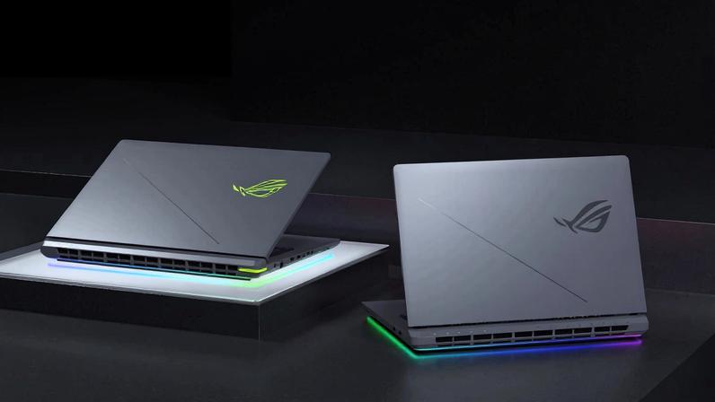 The new ROG Strix G models, with their wraparound RGB underglow.