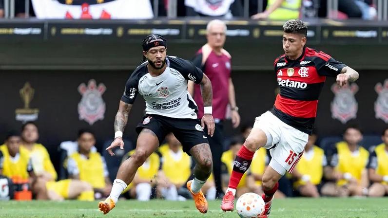 Corinthians e Flamengo se enfrentam pela 8ª rodada do Brasileirão (Foto: Diogo Neves De Carvalho/W9 PRESS/Gazeta Press)