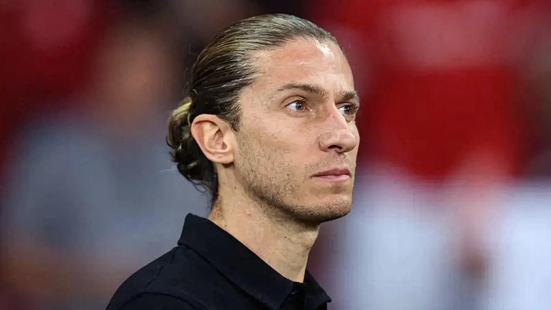 Filipe Luís, ex-treinador do Flamengo (Foto: EDU ANDRADE/Fatopress/Gazeta Press)