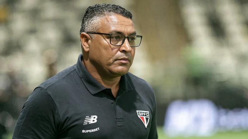 Roger Machado, técnico do São Paulo (Foto: Fernando Moreno/AGIF)