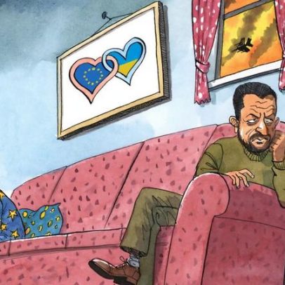 Atrito geopolítico entre Ucrânia e Europa