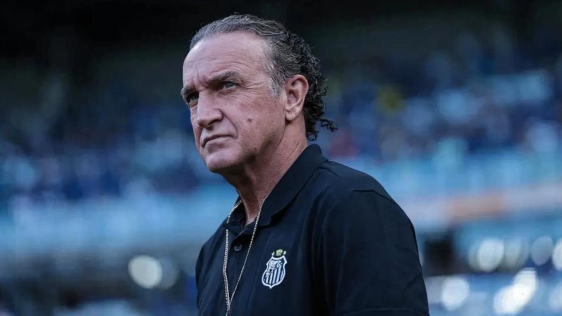 Cuca faz a estreia no Santos no empate sem gols diante do Cruzeiro. (Foto: VINICIUS JANUARIO TEIXEIRA/Photo Premium/Gazeta Press)