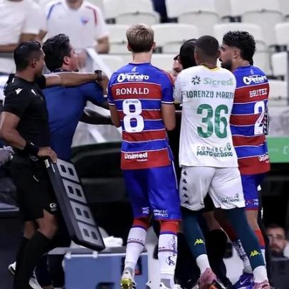 Partida da Série B envolve agressões entre técnicos; vídeo é divulgado