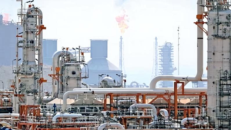 Iran’s South Pars gas plant pictured in 2023.