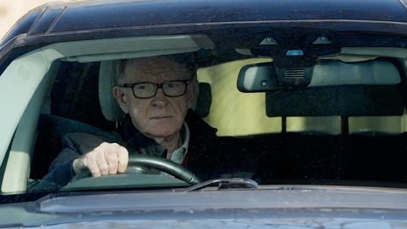 Peter Mandelson leaving his home in London on Wednesday.