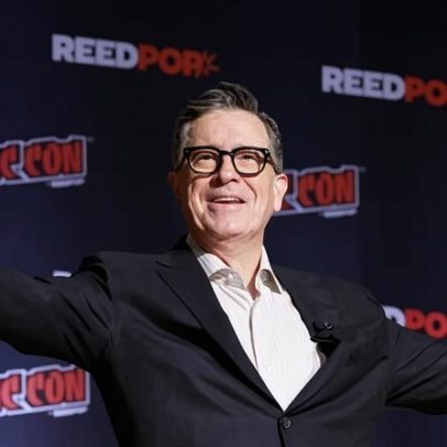 Stephen Colbert escreverá novo filme de O Senhor dos Anéis após o Late Show