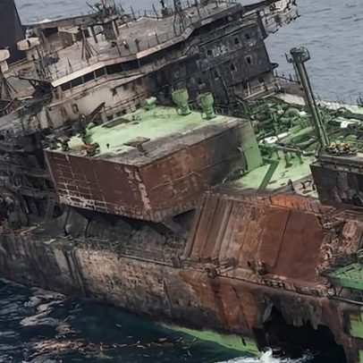 Petroleiro russo danificado com gás natural entra em águas da Líbia